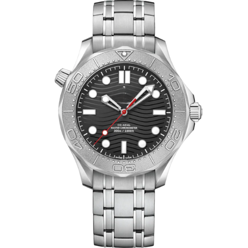 Omega Seamaster Diver 300M – Black & Silver – White Steel – Automatic – 41mm