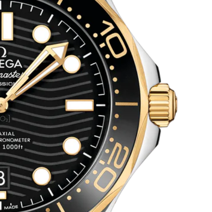 Omega Seamaster Diver 300M – Black Dial – Yellow Details – Stainless Steel – 42mm