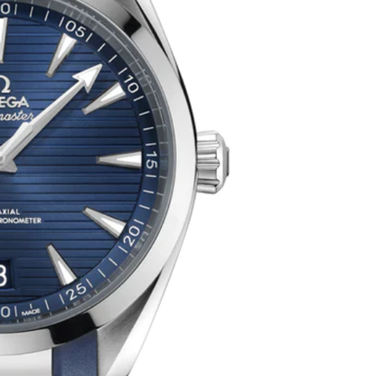 Omega Seamaster Aqua Terra – Blue Dial – Blue Rubber – Automatic – 41mm